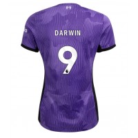 Fotbalové Dres Liverpool Darwin Nunez #9 Dámské Alternativní 2023-24 Krátký Rukáv